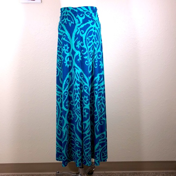 Honey & Lace Fold-Over Maxi Skirt - Picture 5 of 6